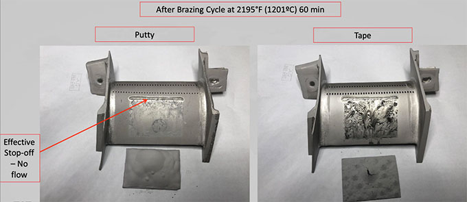 航空釬焊遮蔽膩子和膠帶——航空發動機組件連接的高效解決方案