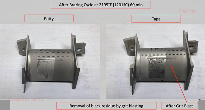 航空釬焊遮蔽膩子和膠帶——航空發動機組件連接的高效解決方案